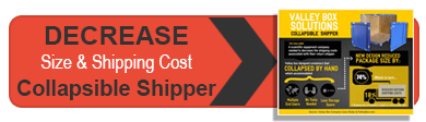 Infographic Collapsible shipper